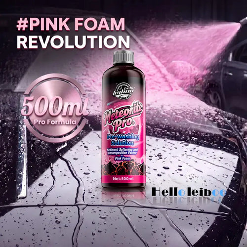 Pink Snow Foam Car Wash Soap 500ml – pH Neutral, High-Foaming Formula
