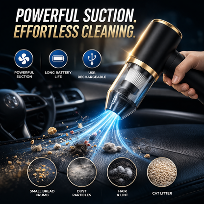 Cleanizoo™ All-in-One Cordless Car Vacuum Cleaner & Air Duster